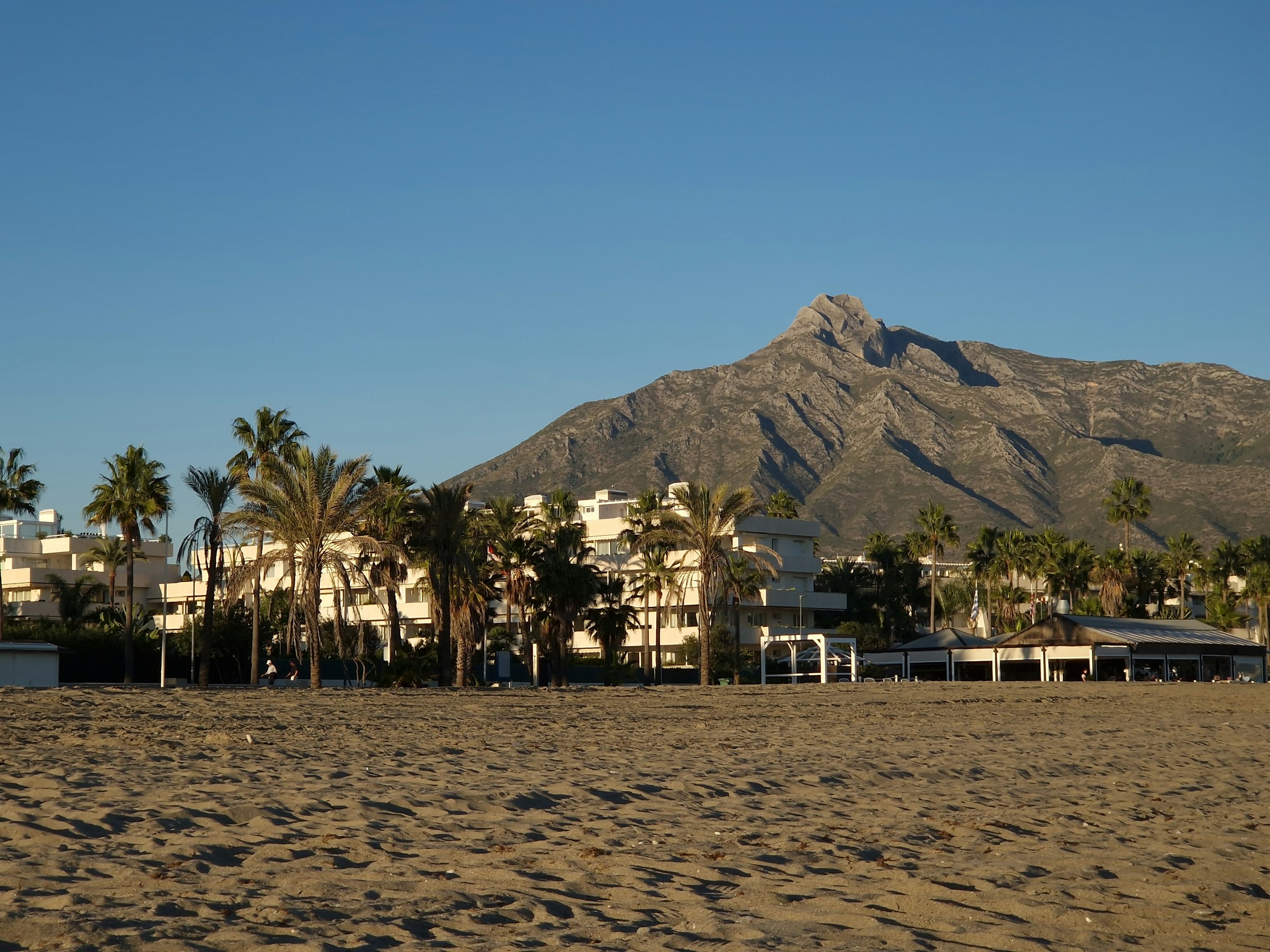Golden Mile coastline, Marbella